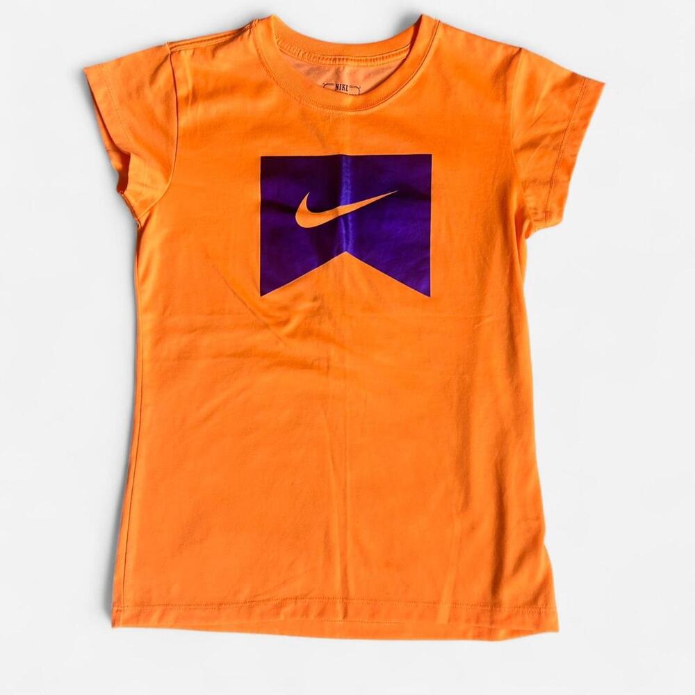 Orange/Purple Nike girls‎ large 12-13yrs Lightweight Activewear